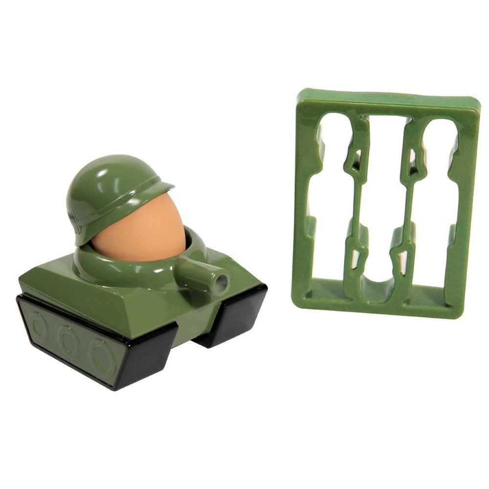 Set coquetier tank et toasts soldats