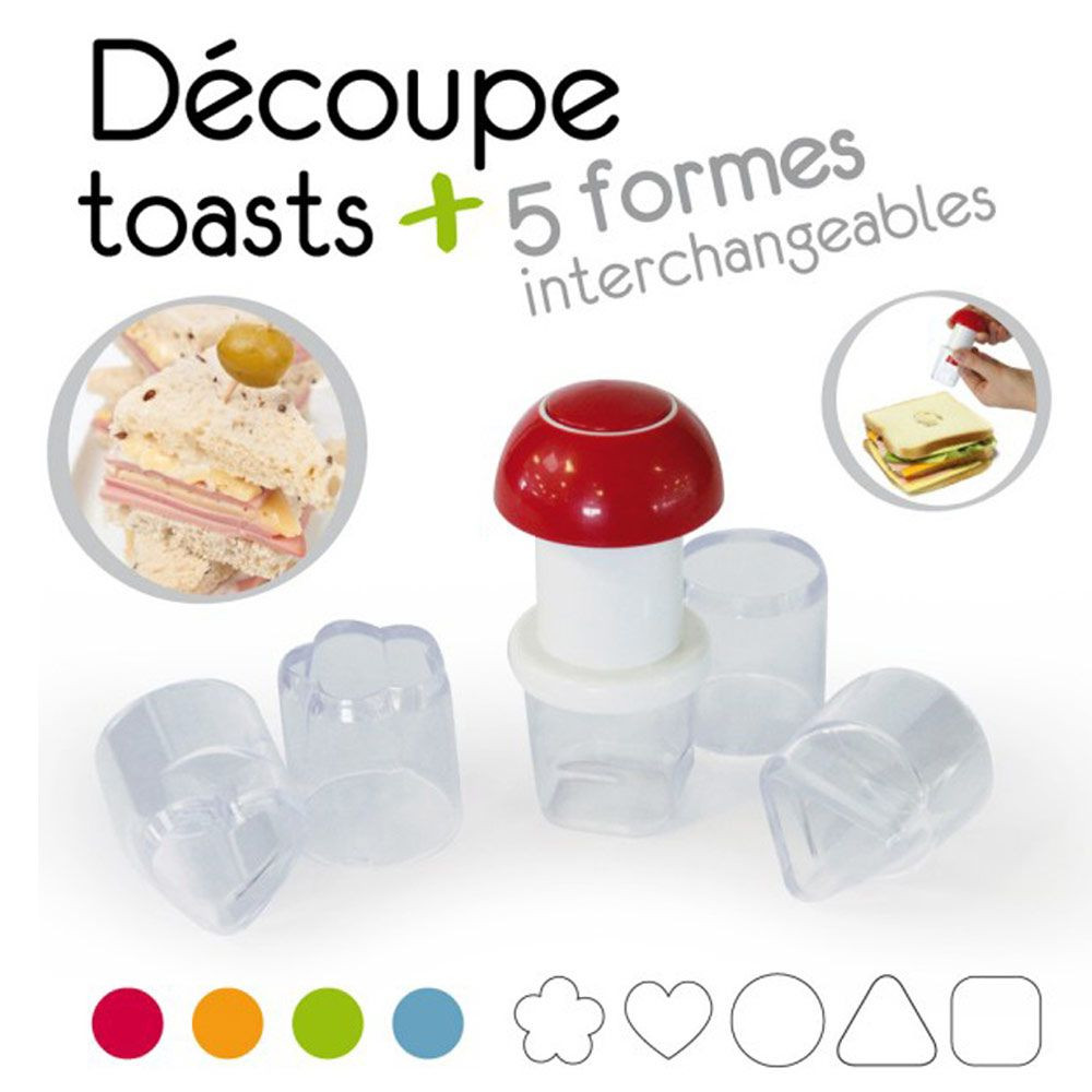 Découpe toasts 5 formes