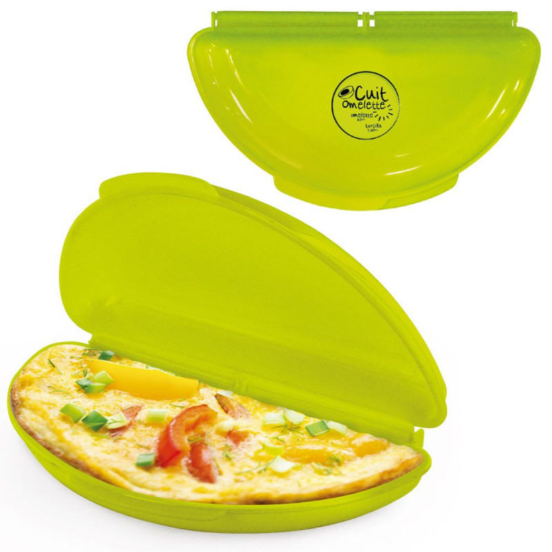 Cuit omelette micro-ondes