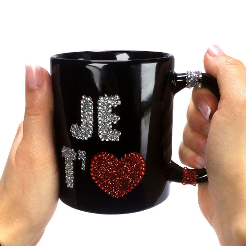 Mug strass Je t'aime