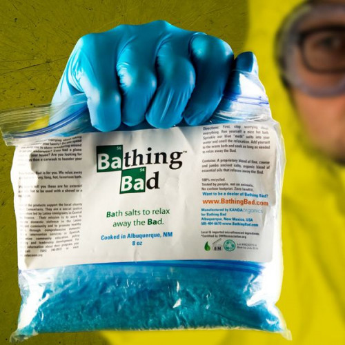 Bathing Bad, le sel de bain façon Breaking Bad