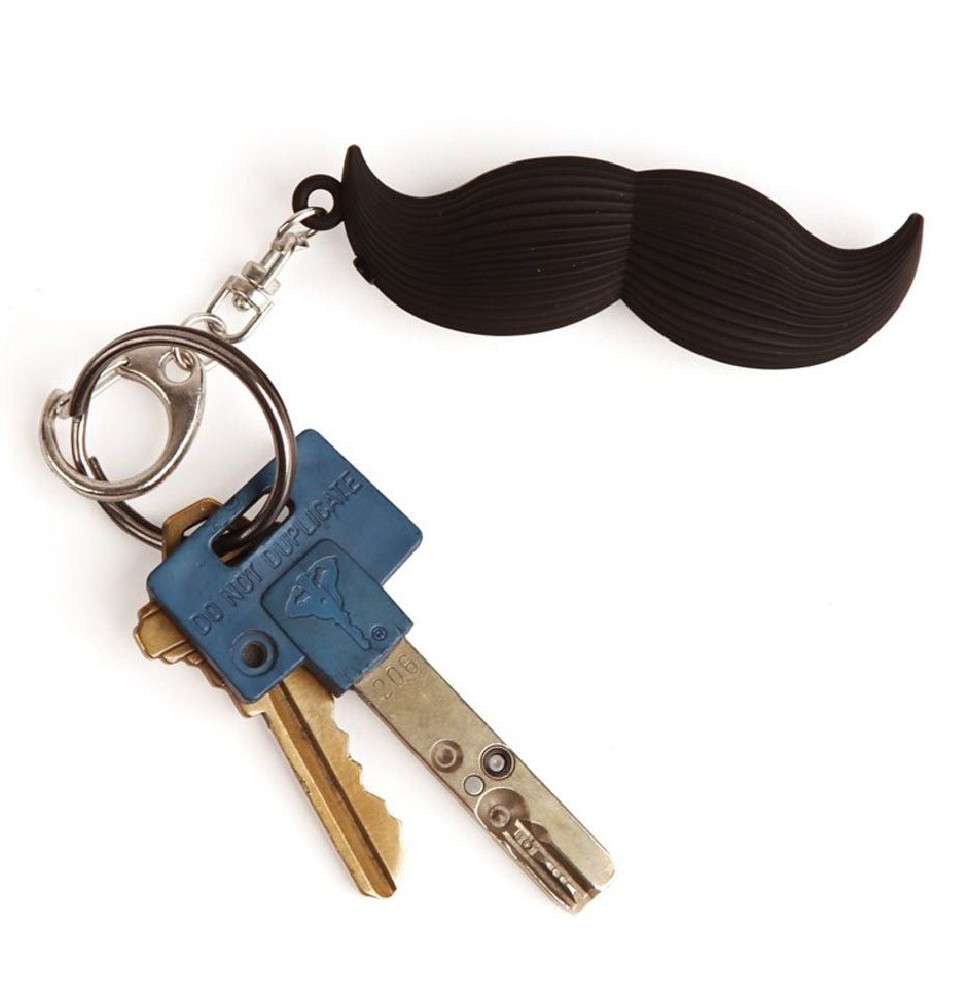 Porte-clés Moustache parlante