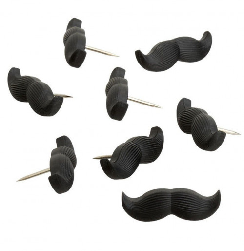 Punaises moustaches x 8