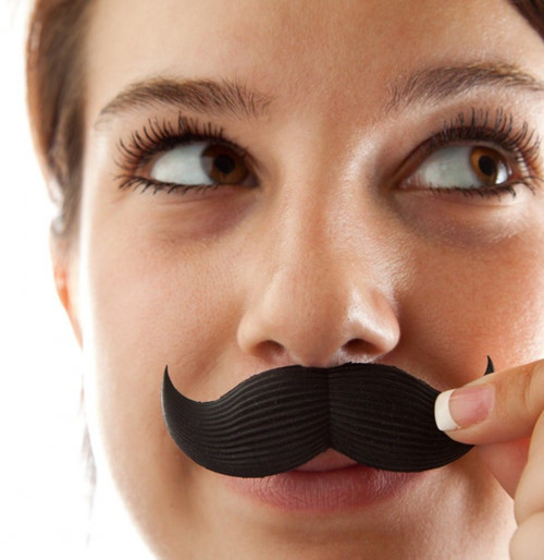 Lot de 2 gommes Moustache