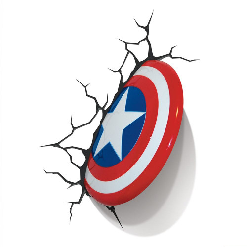 Lampe bouclier Captain America