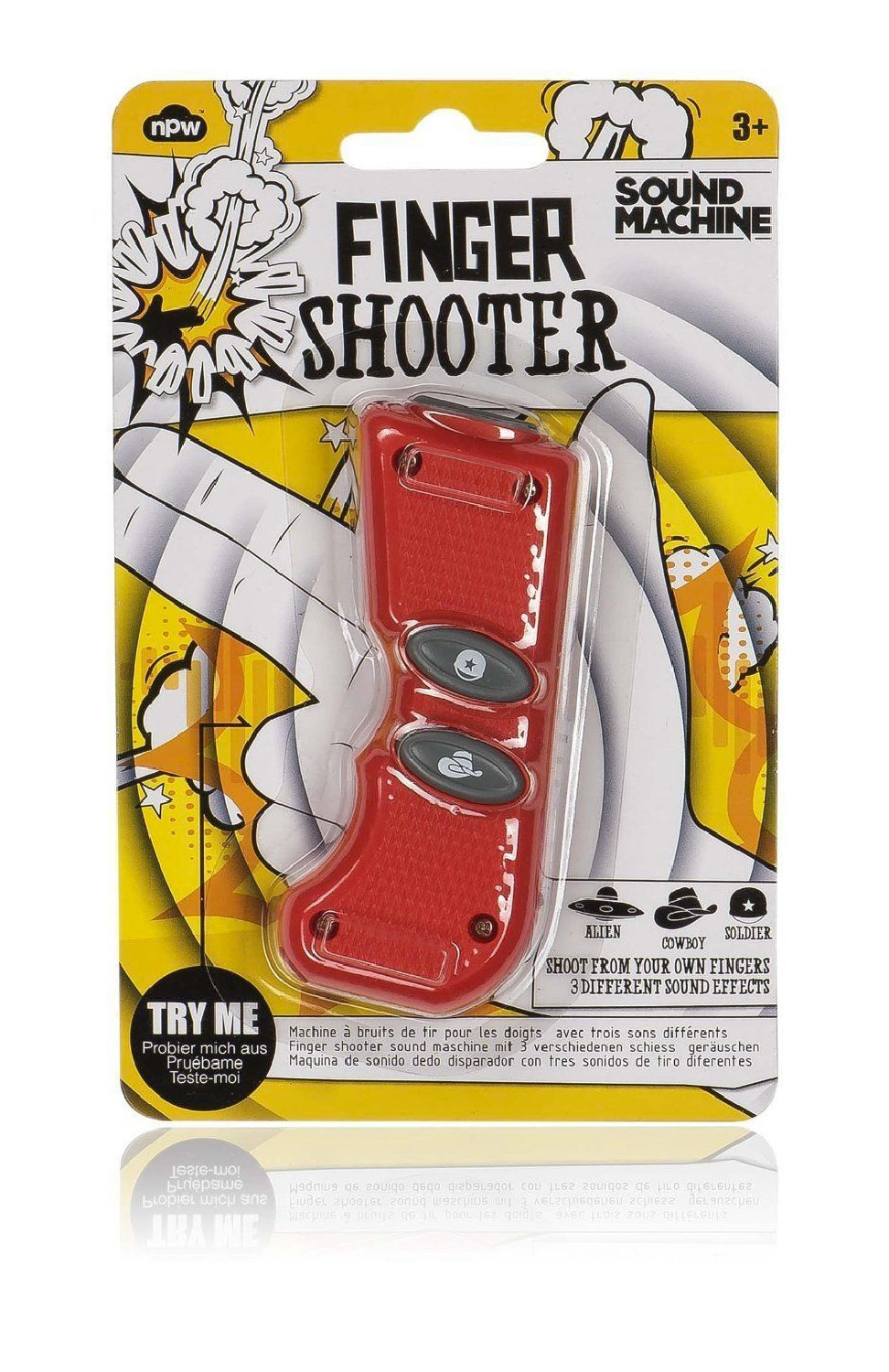 Finger shooter, boite à bruits