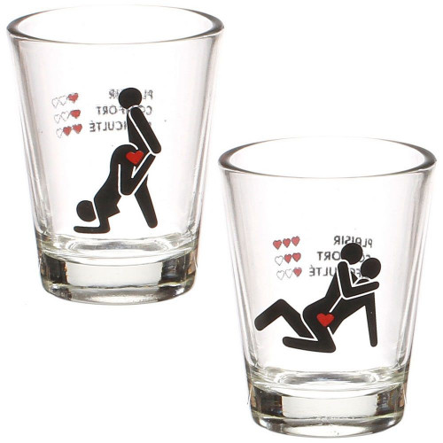 Verres shooter kamasutra design