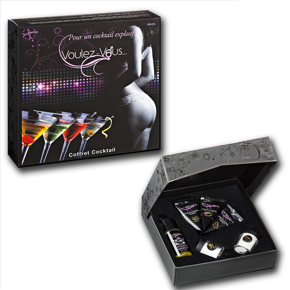 Coffret de massage Cocktail Voulez-vous