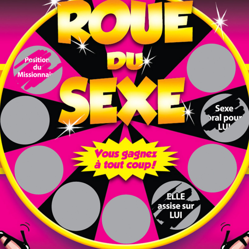 Bon à gratter Roue du sexe