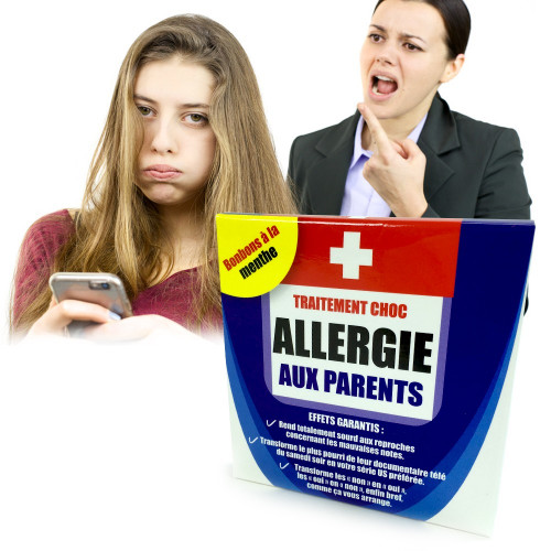 Médicament allergie aux parents