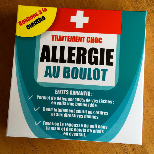 Médicament Allergie au boulot