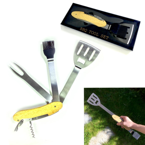 Set barbecue astucieux 5 en 1