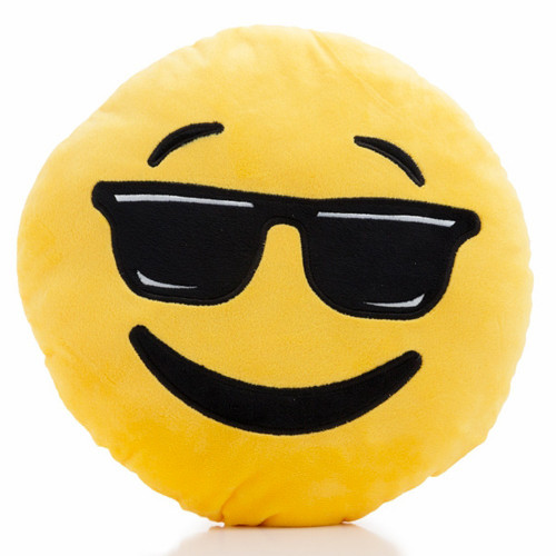 Coussin Emoji Cool