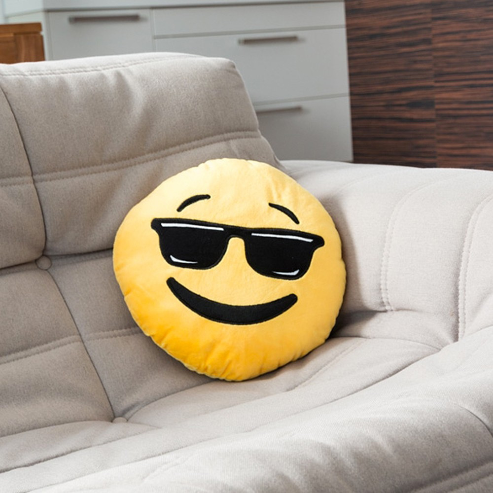 Coussin Emoji Cool