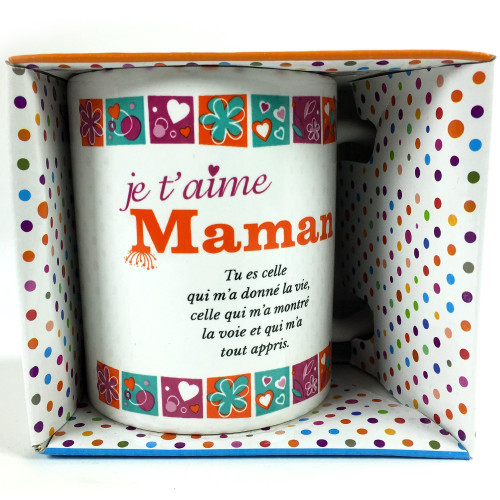 Mug je t'aime Maman