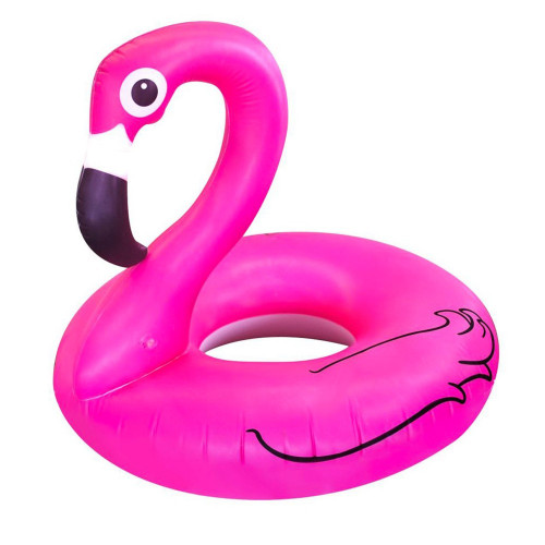 Bouée géante Flamant Rose