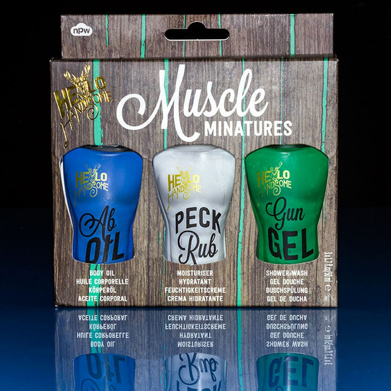 Muscle miniatures, set de soins pour homme