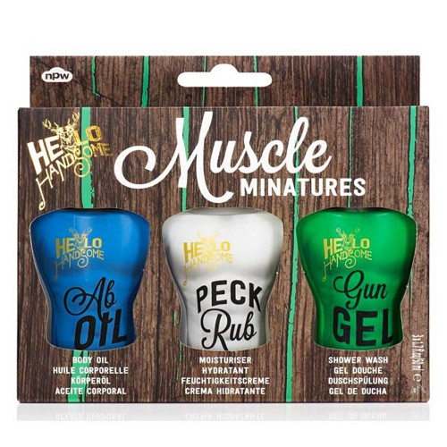 Muscle miniatures, set de soins pour homme