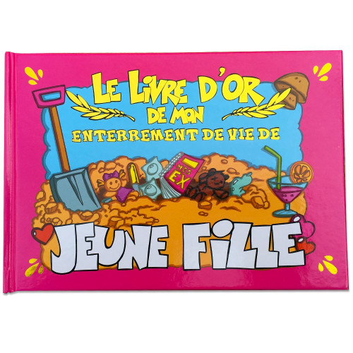 Livre d'or Enterrement de vie de jeune fille