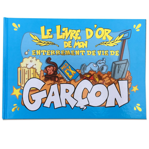 Livre d'or Enterrement de vie de garçon