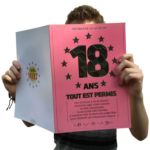 Carte maxi 18 ans PERMIS