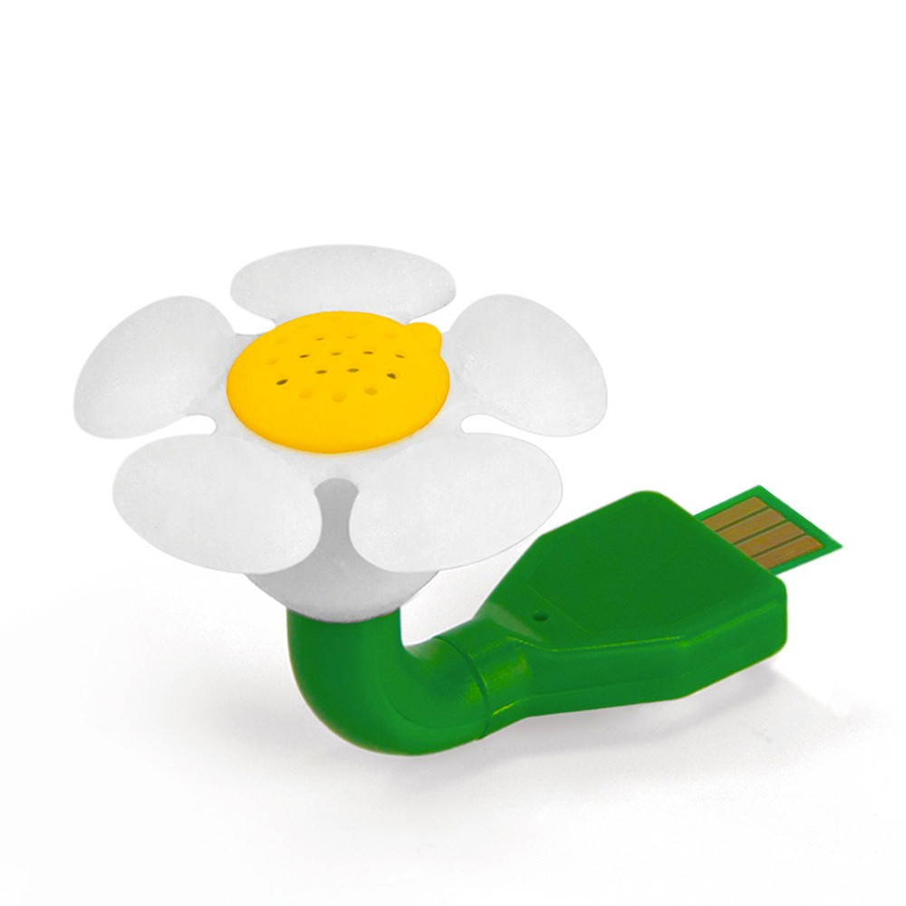 Daisy, fleur diffuseur d'huiles essentielles USB