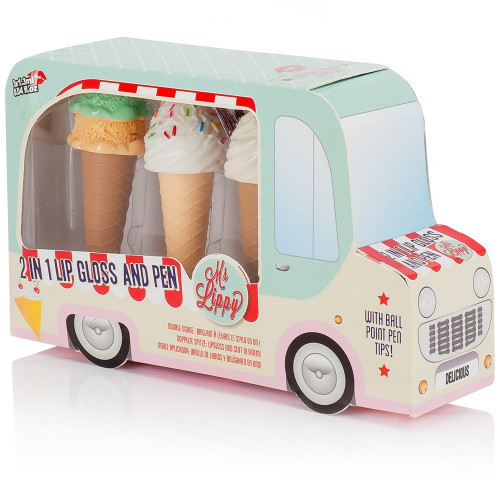 Coffret camion de glaces gloss et stylos