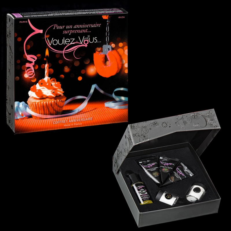 Coffret de massage Anniversaire Voulez-vous