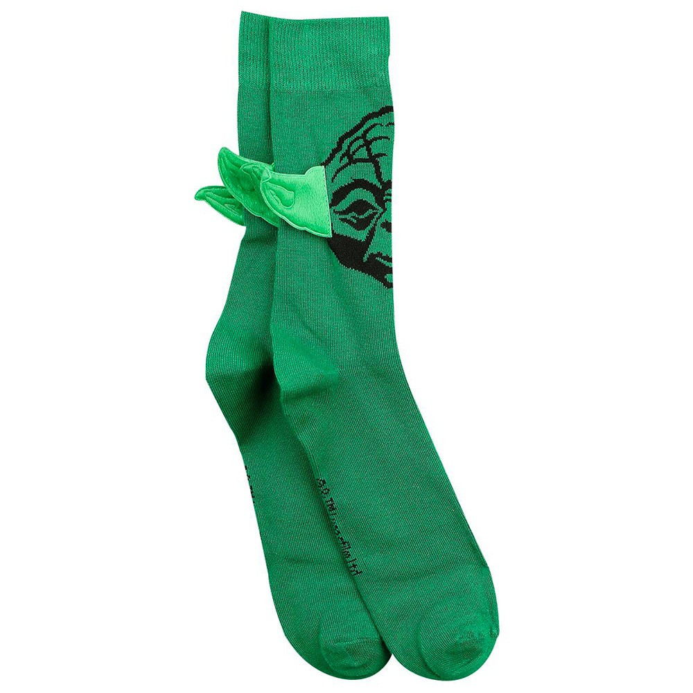 Chaussettes Yoda Star Wars avec oreilles