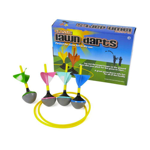 Jeu de fléchettes de jardin