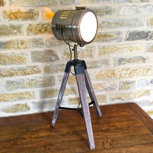 Lampe projecteur vintage