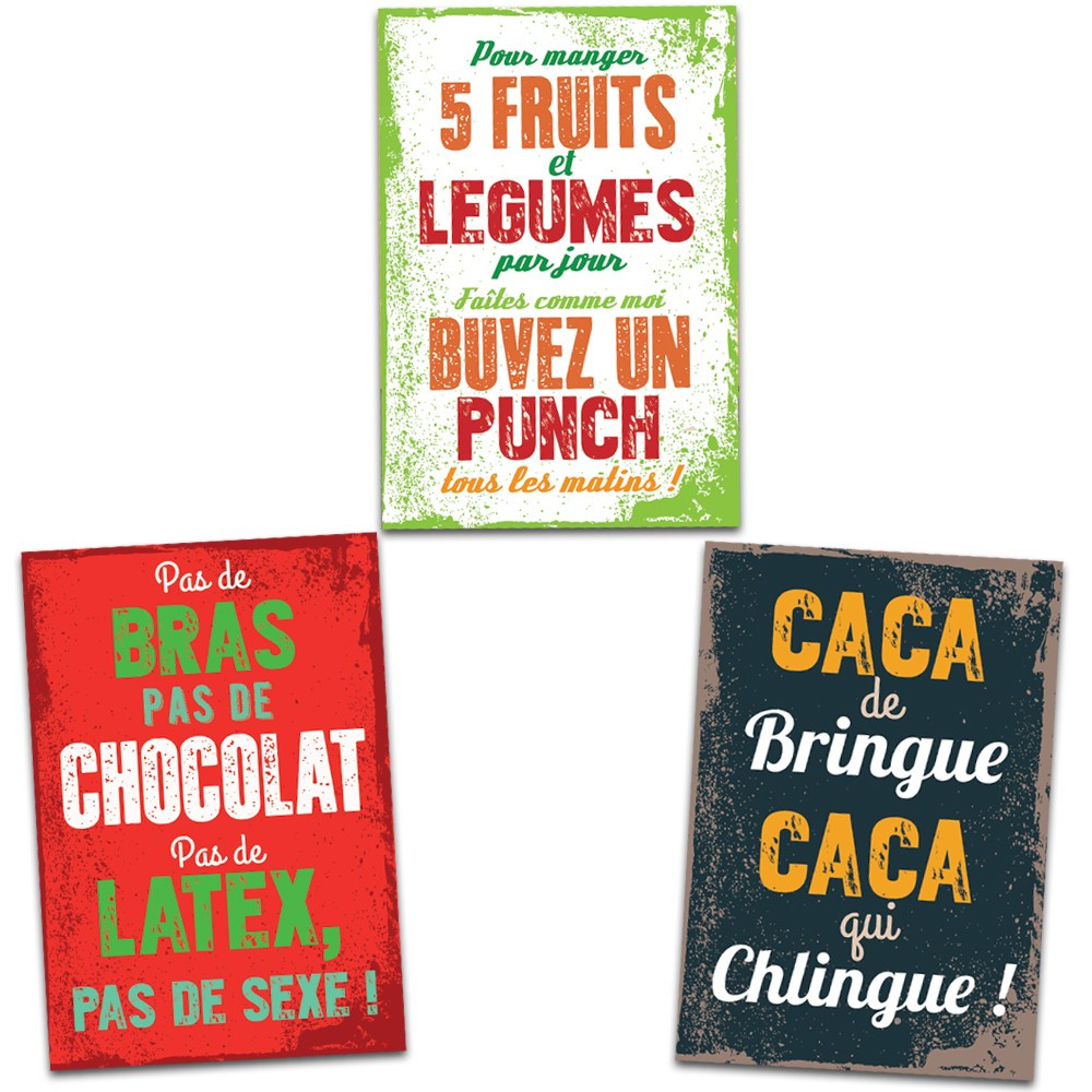 Magnets humour Bon vivant