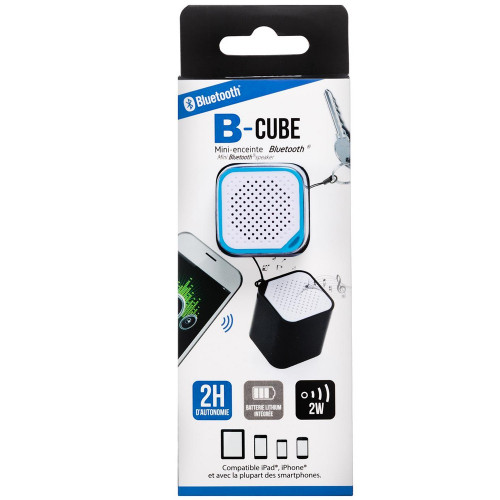 Mini cube enceinte bluetooth de poche