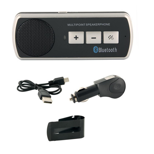 Kit mains-libres bluetooth pince pare-soleil