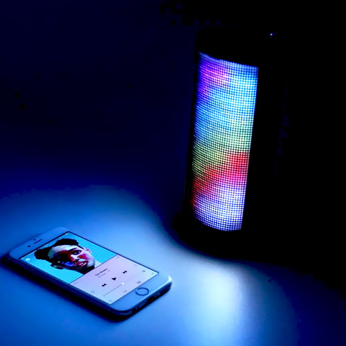 Enceinte bluetooth LED