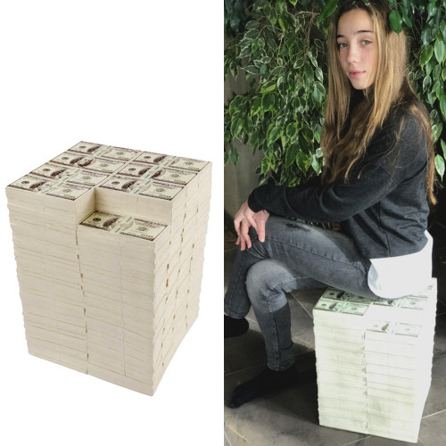 Pouf 3 millions de dollars