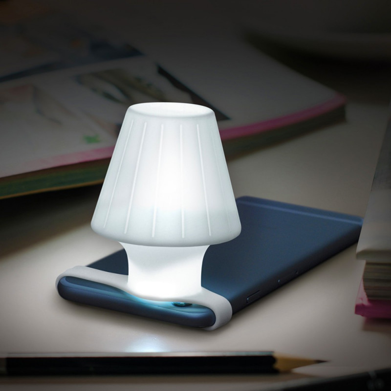 Mini lampe de chevet pour smartphone