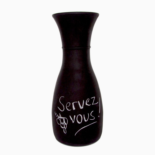 Service carafe et verres en ardoise personnalisable