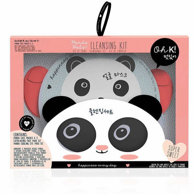 Coffret masques de soin beauté Panda