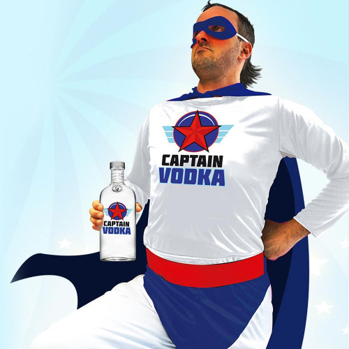 Déguisement Captain Vodka
