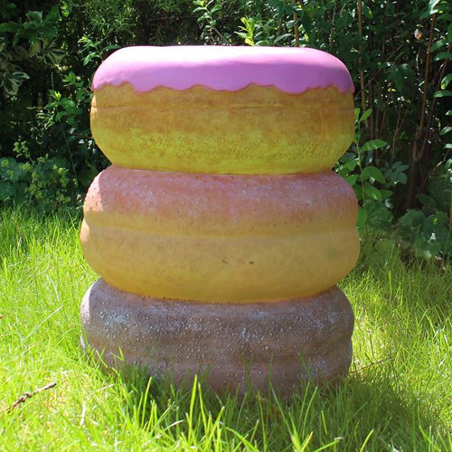 Pouf Donut en résine