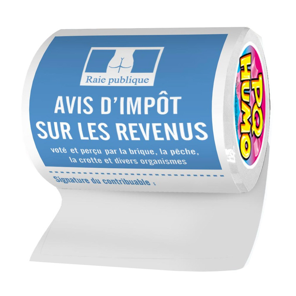 Papiers toilettes Taxes