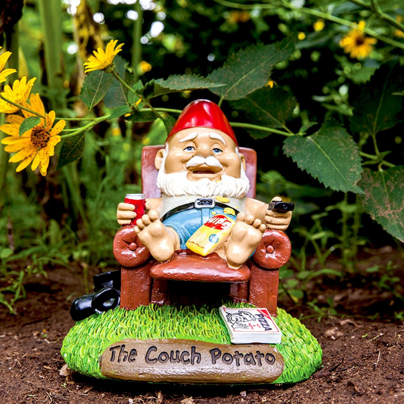 Nain de jardin Couch Potato