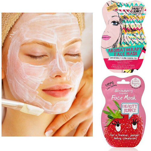 Duo de Masques de beauté régénérant fraise / aromathérapie