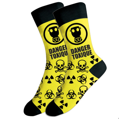 Chaussettes Danger Toxique