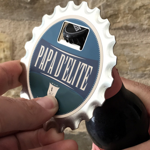 Décapsuleur Magnet Dessous de verre Papa d'élite