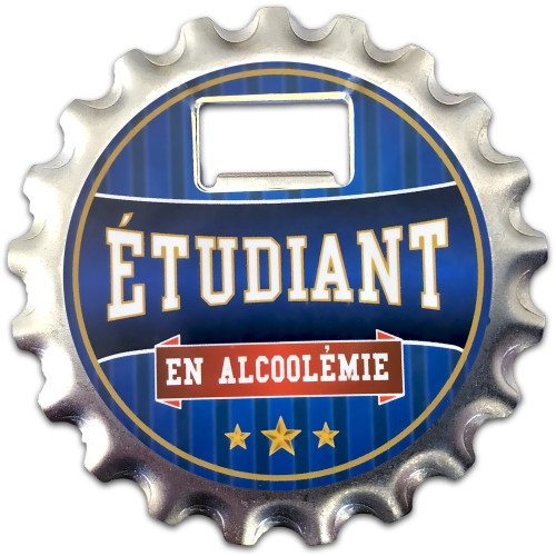 Décapsuleur Magnet Dessous de verre Etudiant