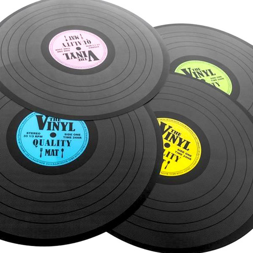 6 sets de table collection vinyl