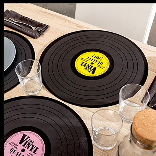6 sets de table collection vinyl