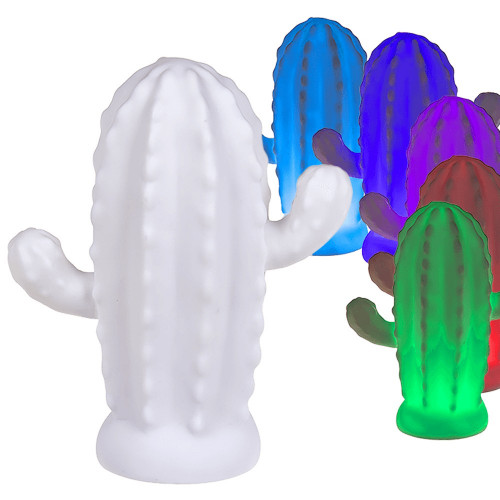 Lampe Cactus LED couleurs changeantes